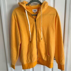 FEAT BlanketBlend Zip Hoodie Sunlight Size Small